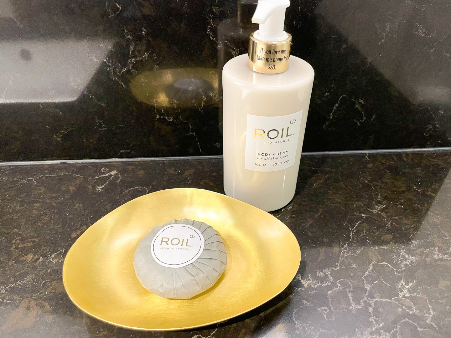 C. Baldwin Curio Collection Hilton Hotel in Houston Texas hand soap