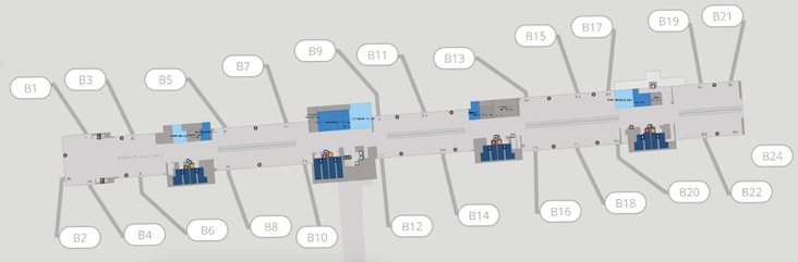 Salt Lake City International Airport Concourse B