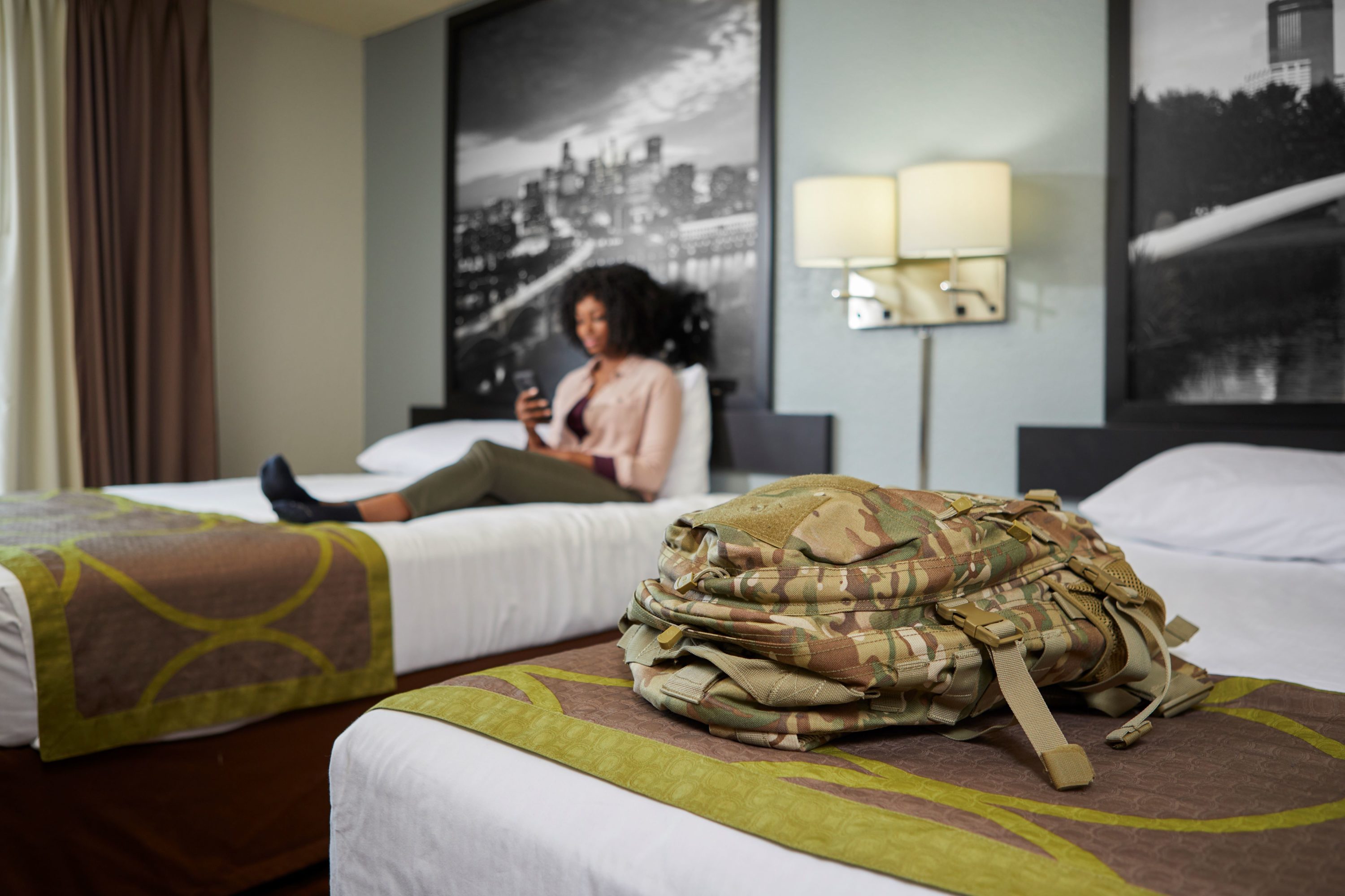 Wyndham Military Member In Room