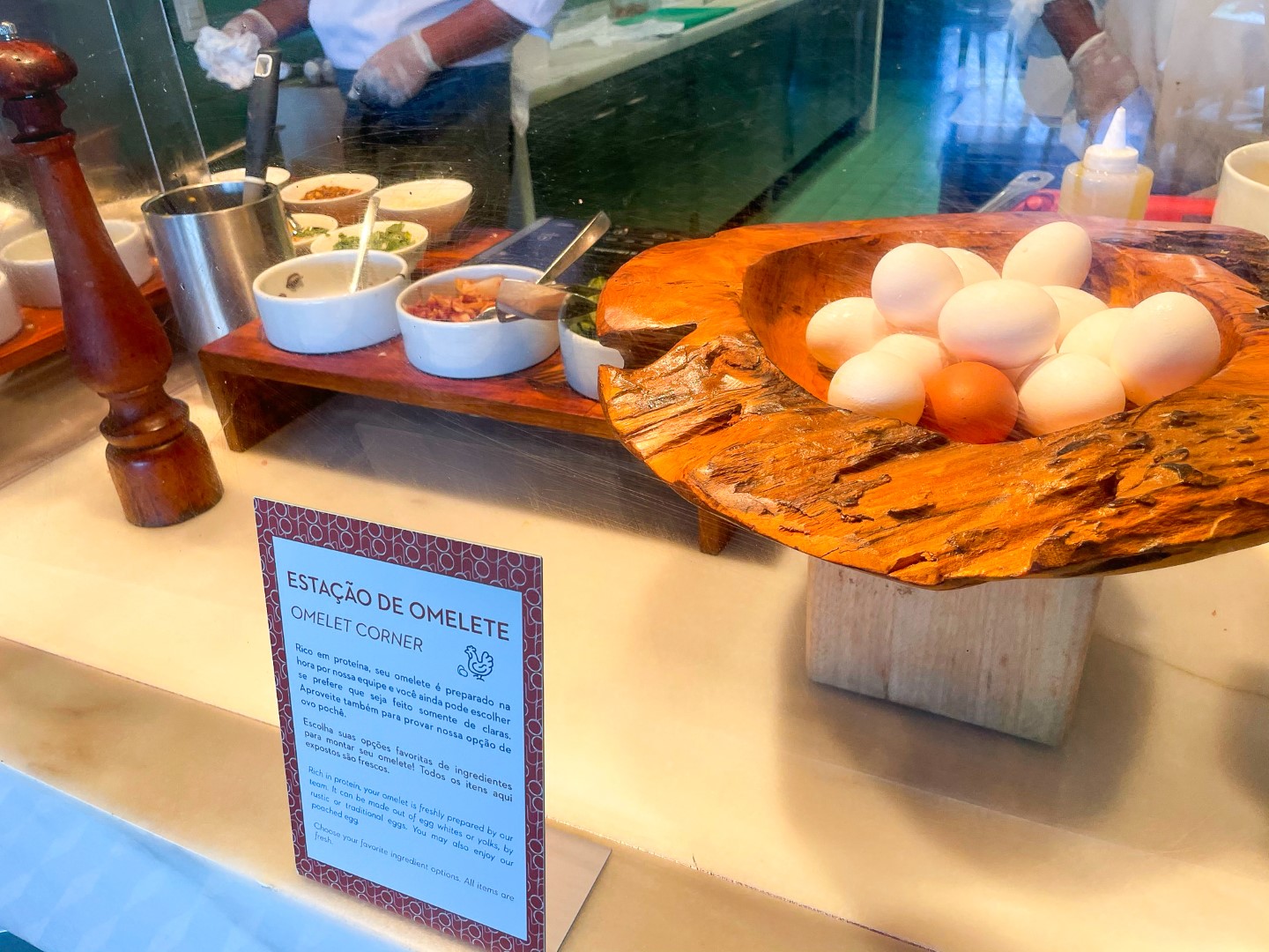 Breakfast egg options Grand Hyatt Rio de Janeiro