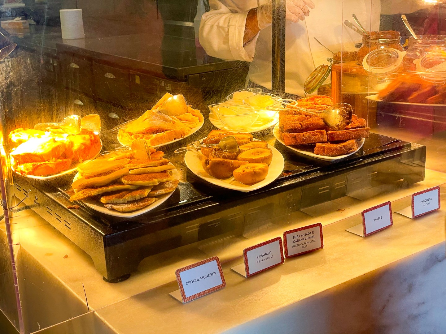 Breakfast pancakes at Grand Hyatt Rio de Janeiro