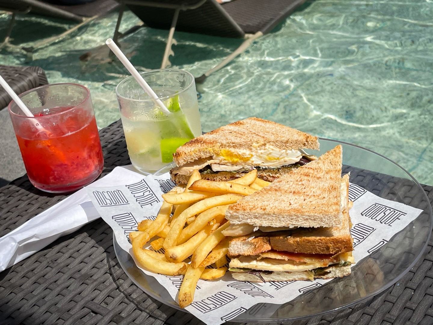 Club Sandwhich from Canto at Grand Hyatt Rio de Janeiro