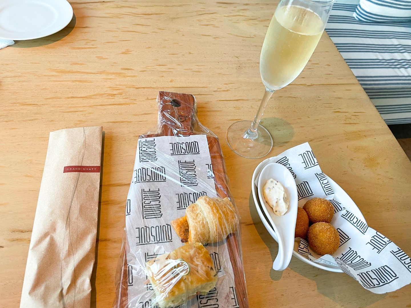 Lounge snacks at Grand Hyatt Rio de Janeiro