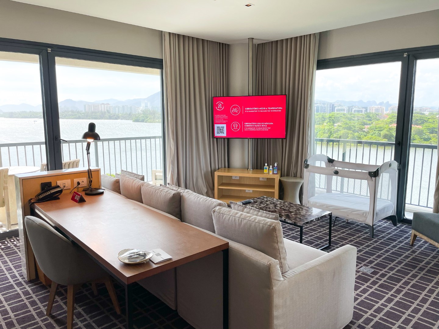 Ocean Lagoon Suite view Grand Hyatt Rio de Janeiro