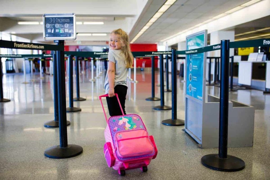 Frontier girl bag check in