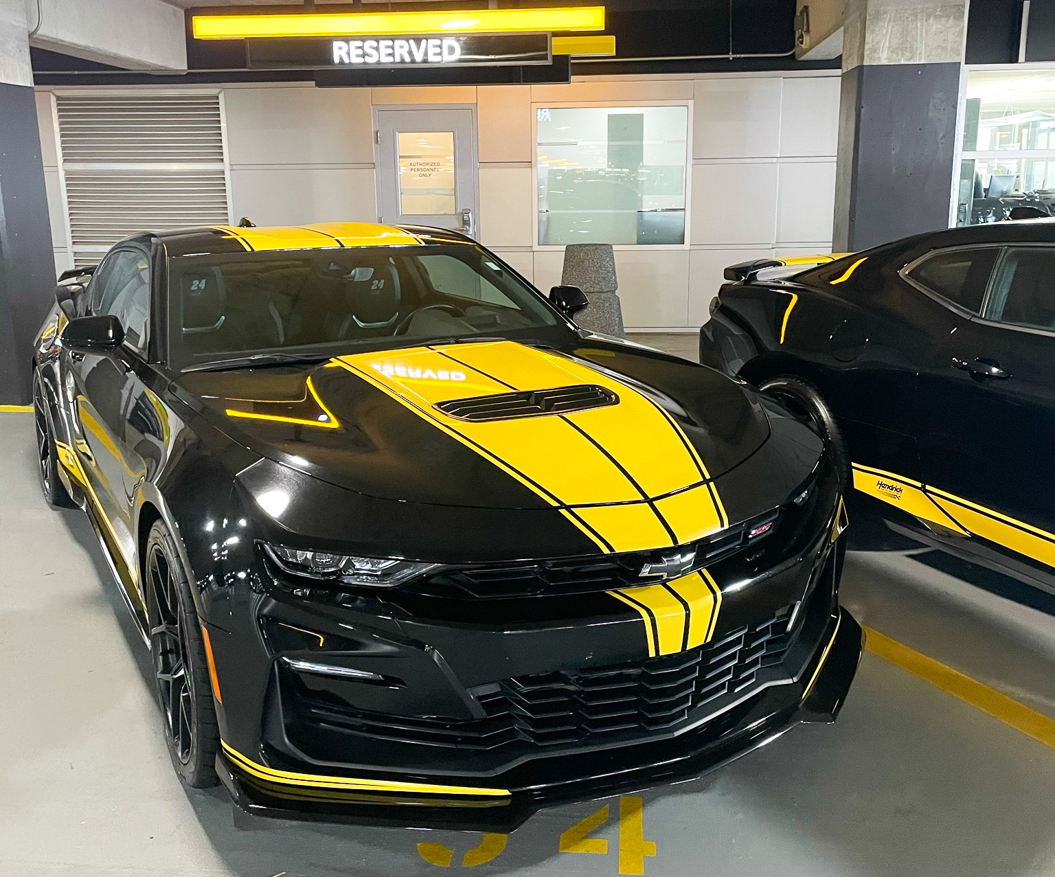 Hertz 24 Camaro at MCO Orlando Airport