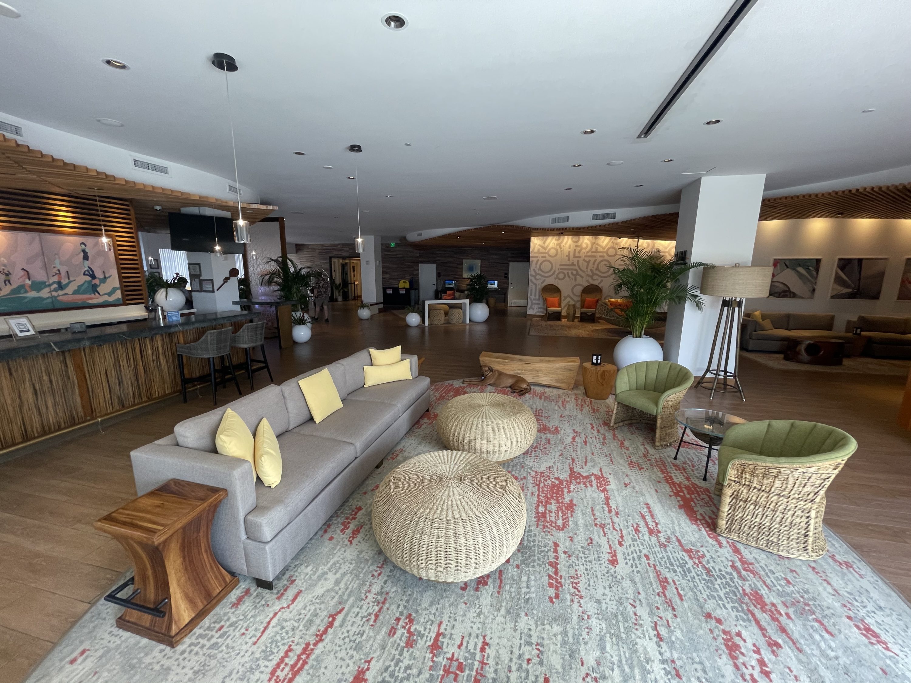 Hyatt Centric Waikiki Lobby Seating