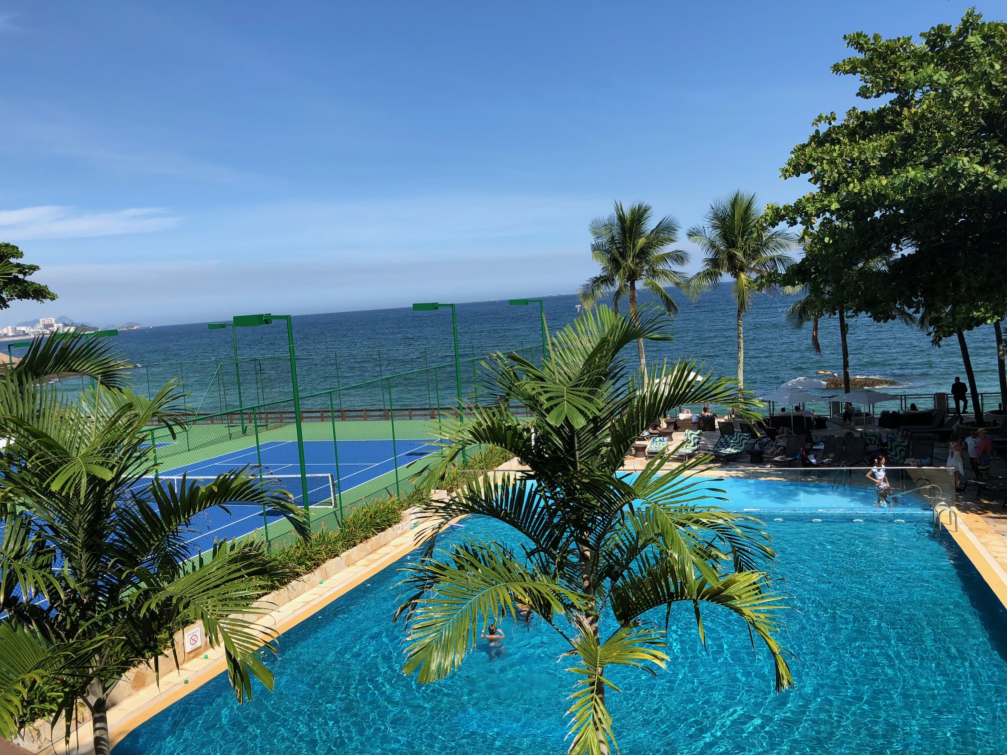Sheraton Grand Rio Tennis courts