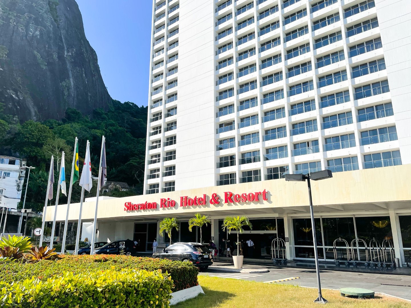 Sheraton Grand Rio de Janeiro building entrance