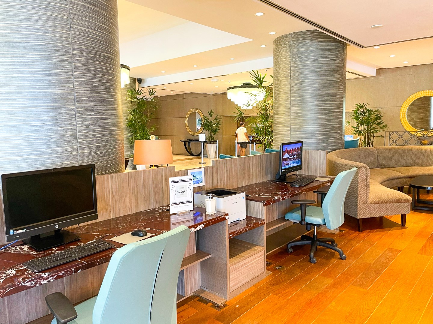 Sheraton Grand Rio de Janeiro lobby business center Sheraton Grand Rio de Janeiro lobby business center