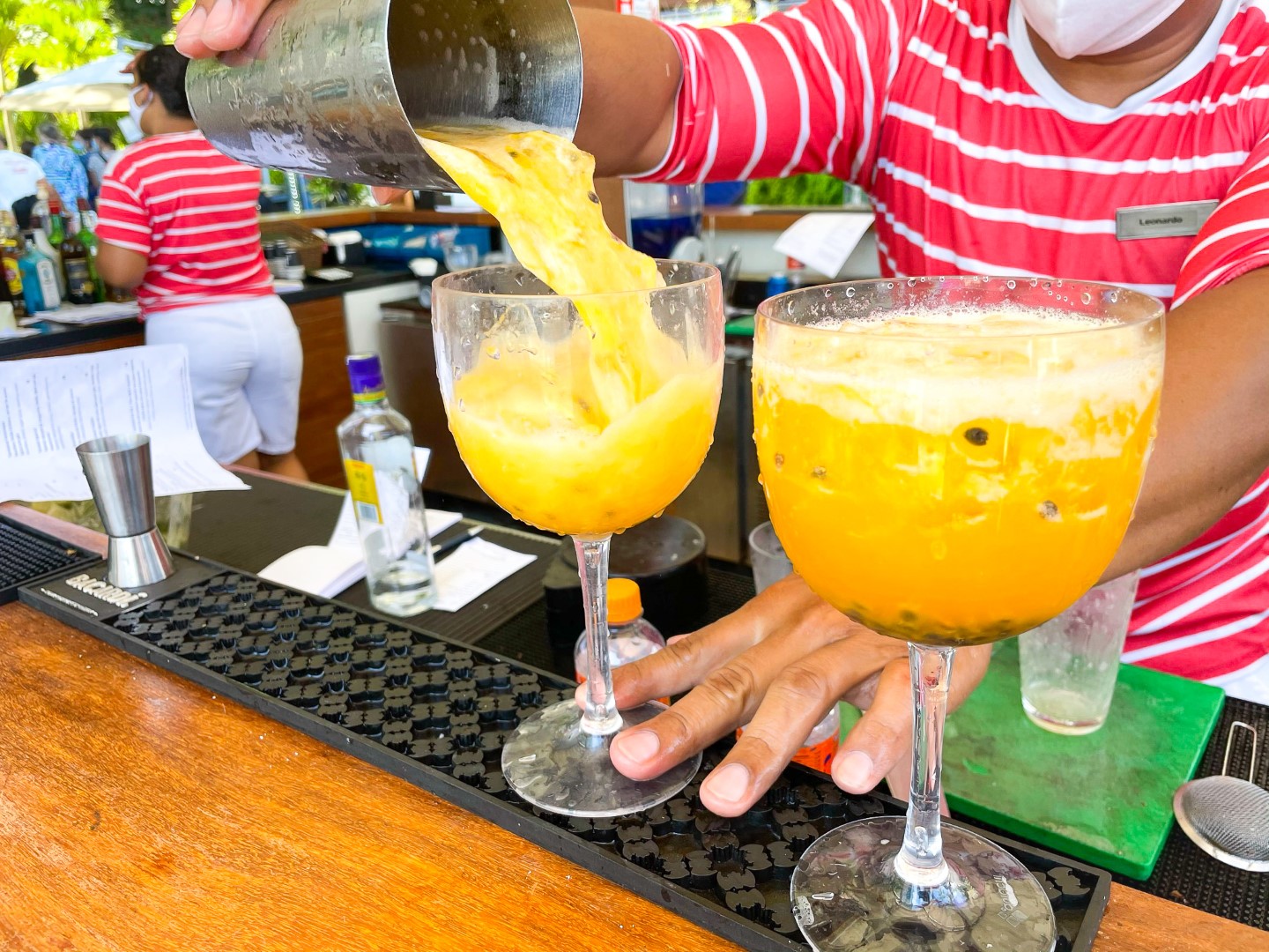 Sheraton Grand Rio de Janeiro pool bar caipirinha