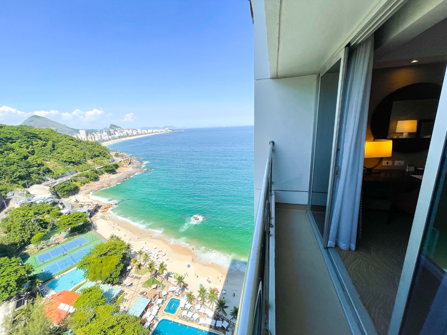Sheraton Grand Rio de Janeiro room balcony view