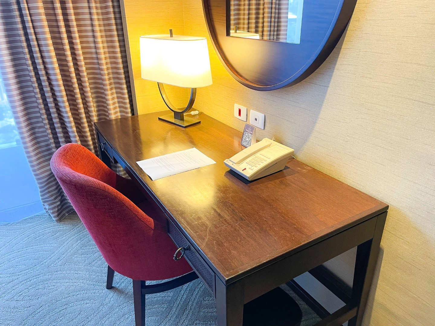 Sheraton Grand Rio de Janeiro room desk