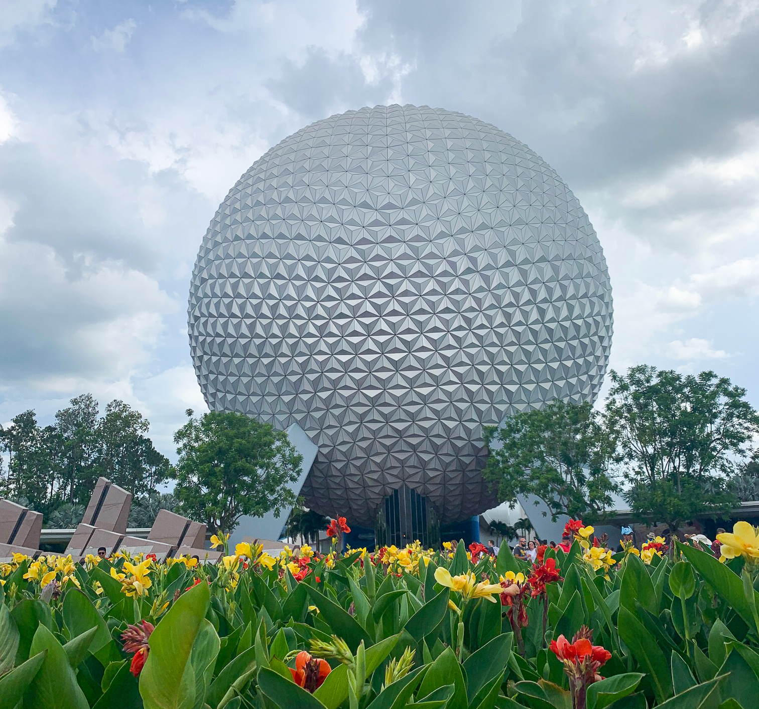 Spaceship Earth at Epcot Walt Disney World Orlando Florida