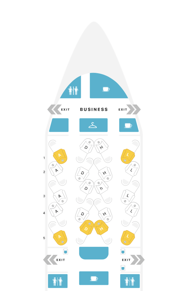 AA 787 Business Class Seat Map