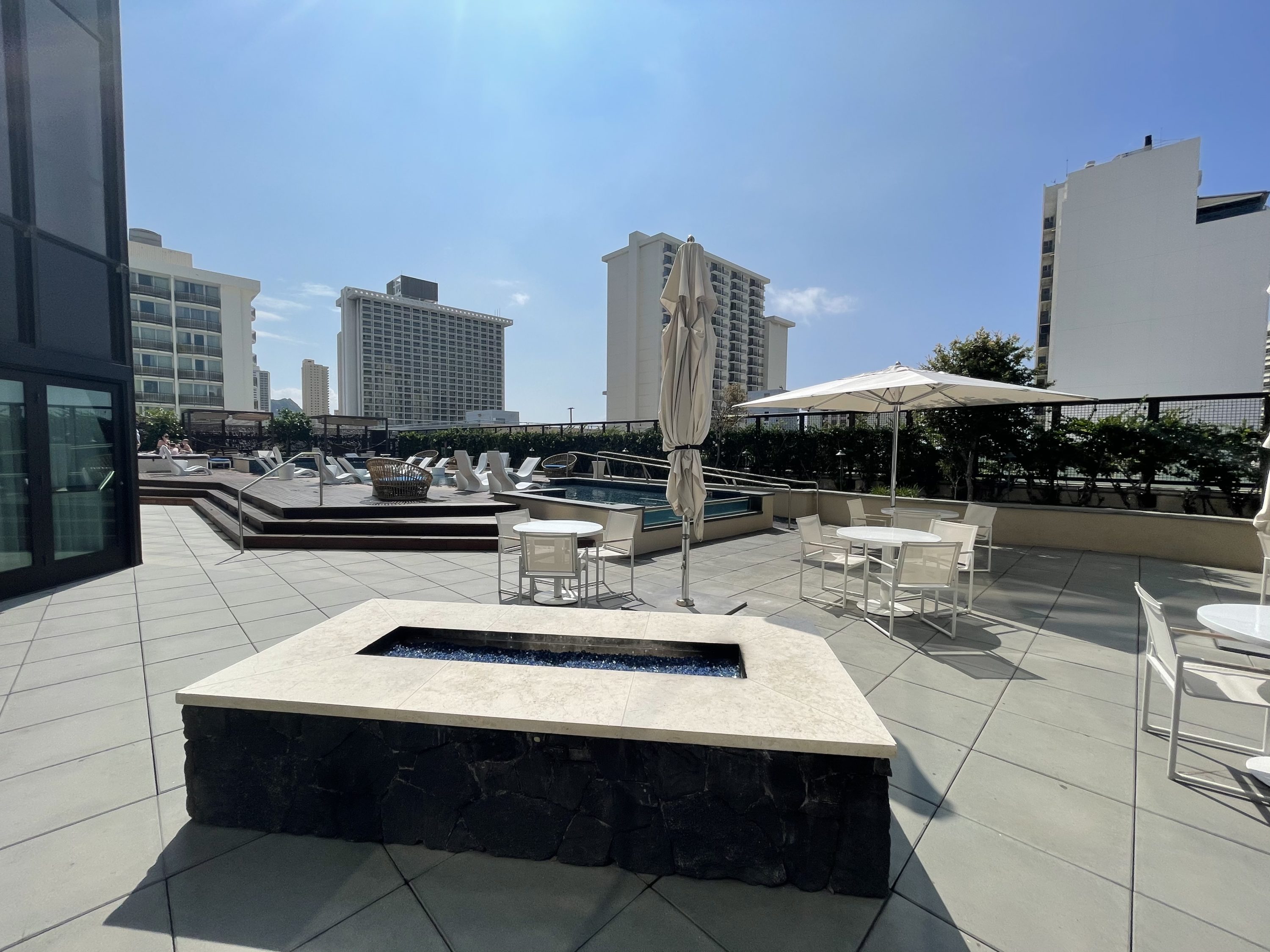 Hyatt Centric Waikiki Outdoor Space