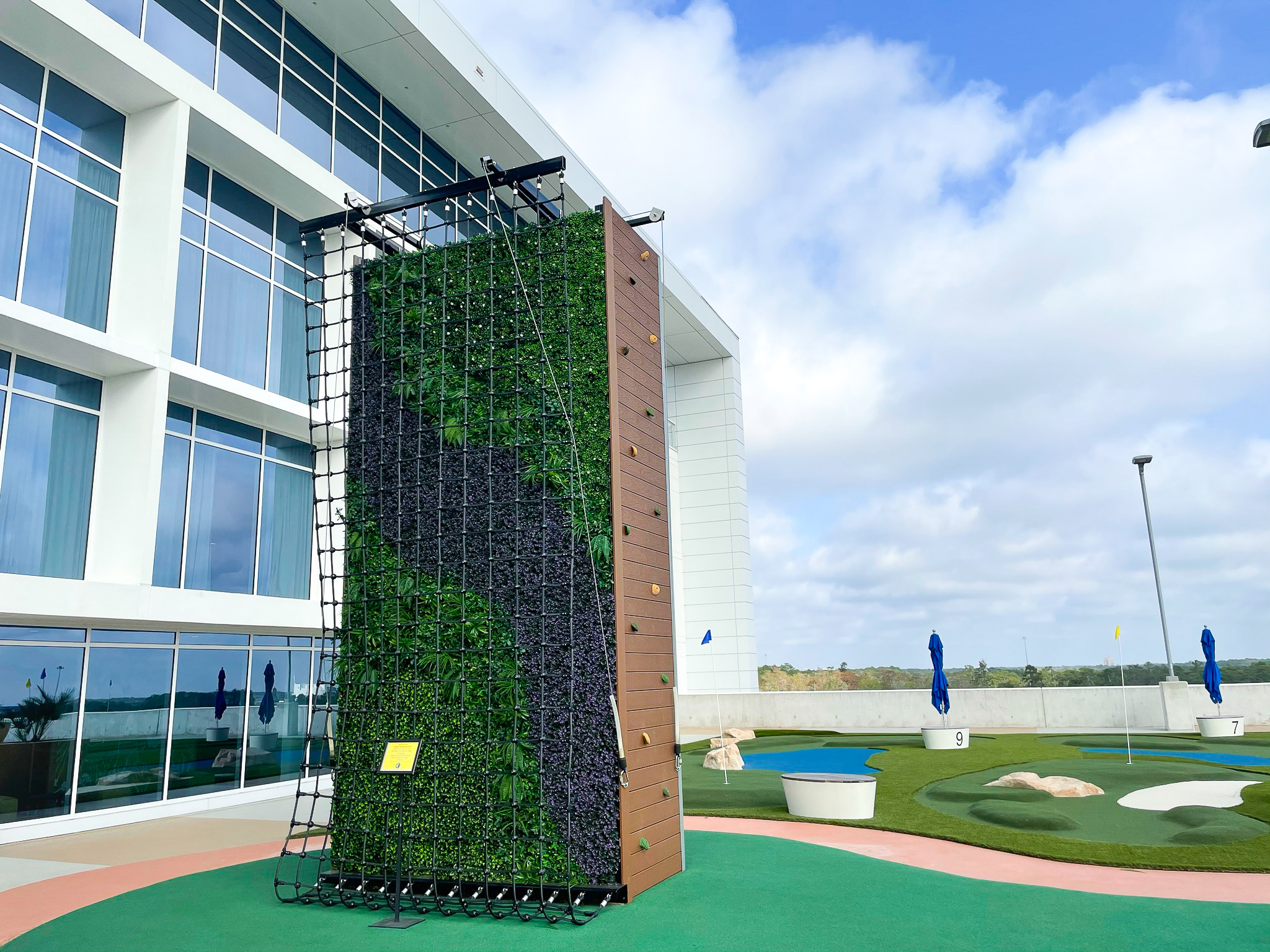 JW Marriott Bonnet Creek Orlando Activity Garden rock wall