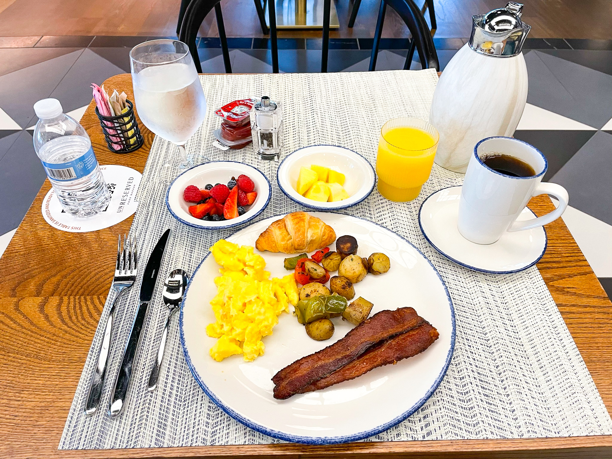 JW Marriott Bonnet Creek Orlando Unreserved breakfast