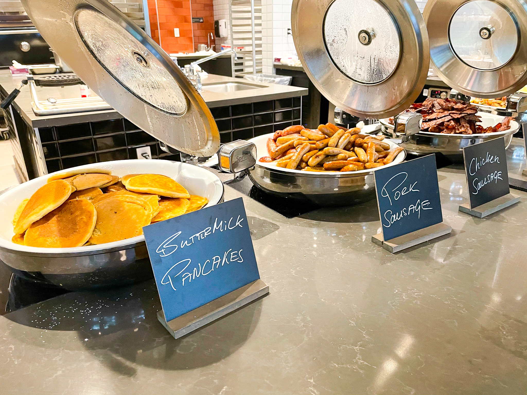 JW Marriott Bonnet Creek Orlando Unreserved breakfast pancakes