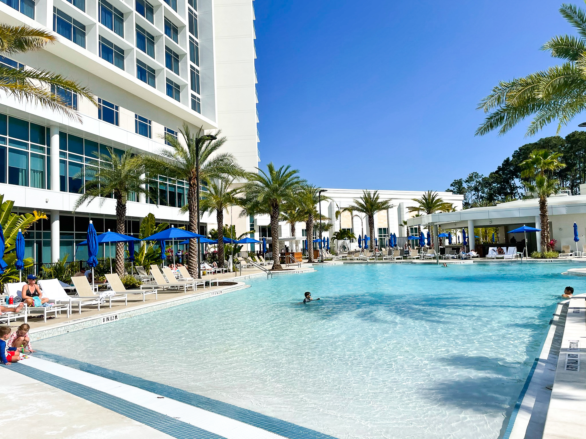 JW Marriott Bonnet Creek Orlando pool zero entry