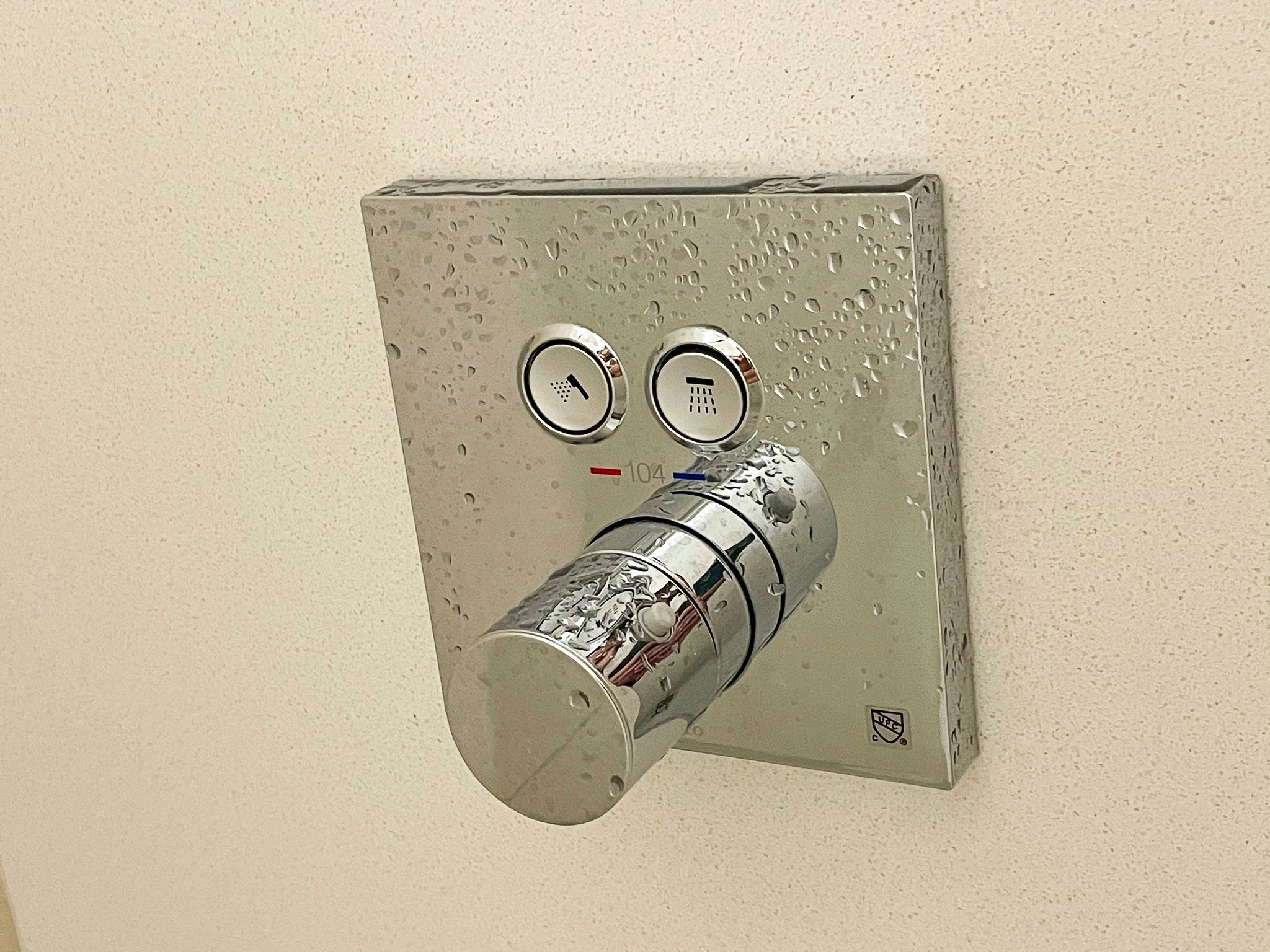 JW Marriott Bonnet Creek Orlando shower controls