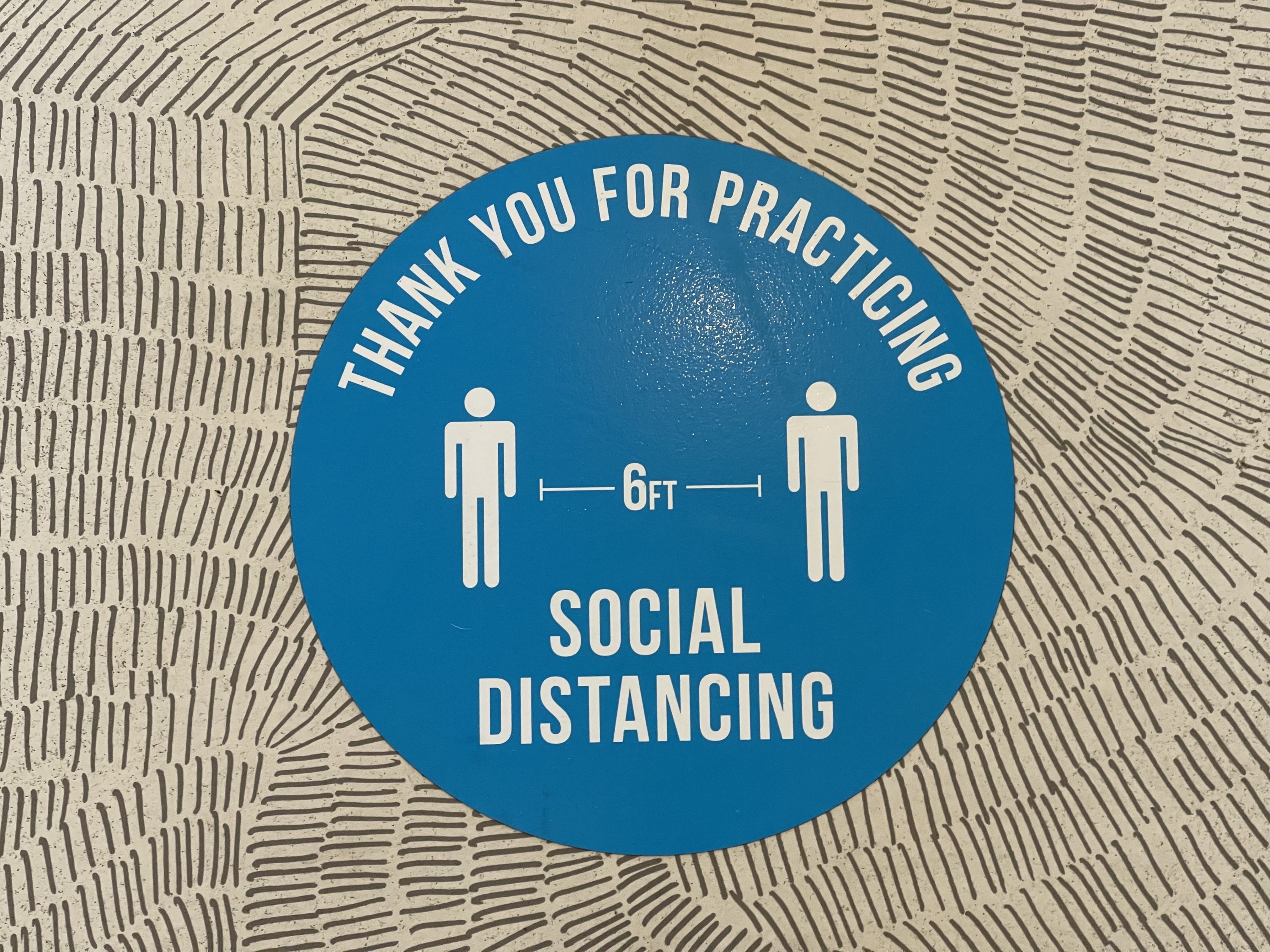 Mar Monte Social Distancing Marker