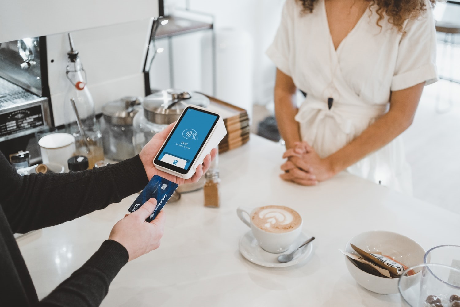 Visa Signature Card transaction
