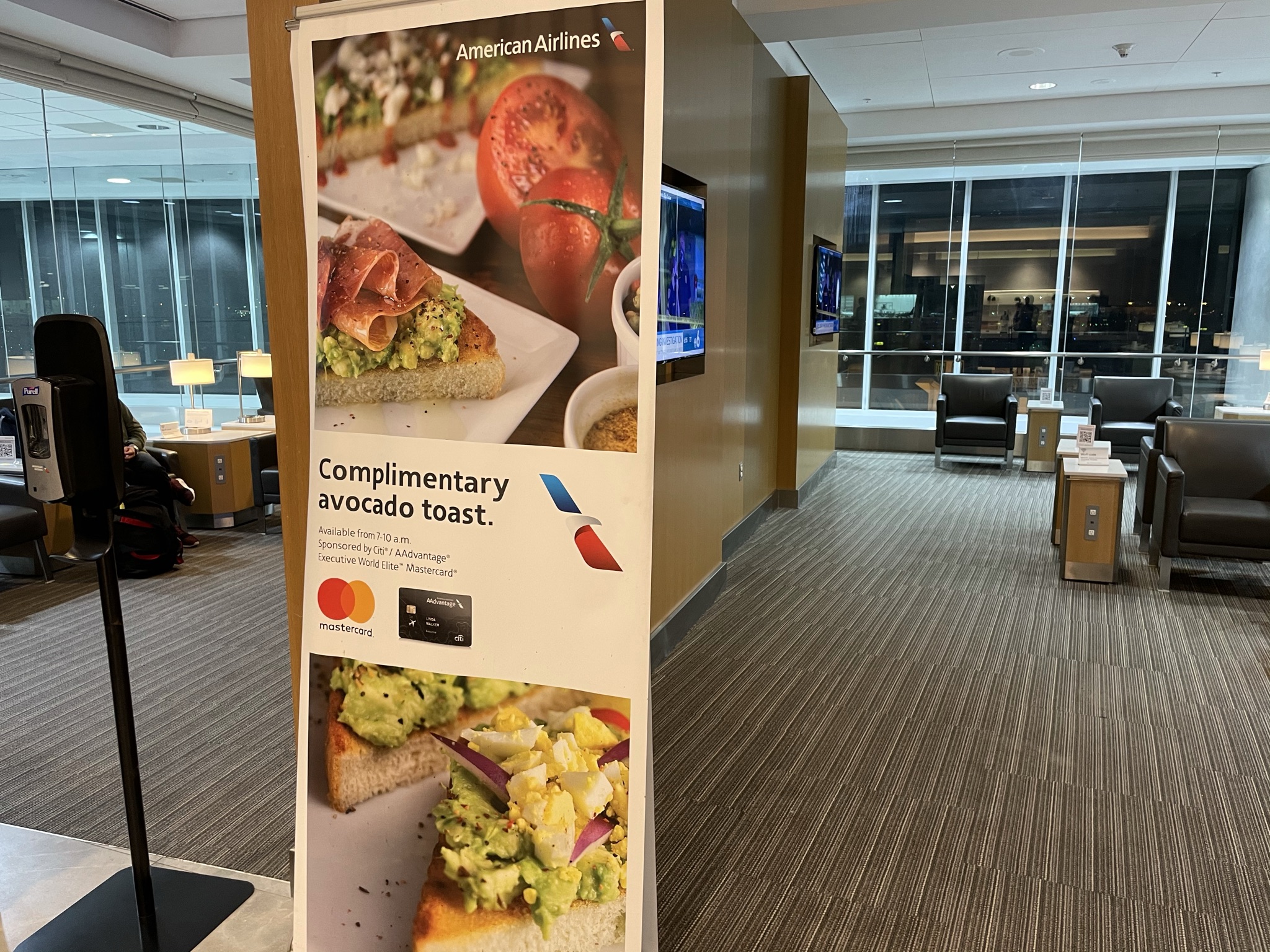 Admirals Club Avocado Toast