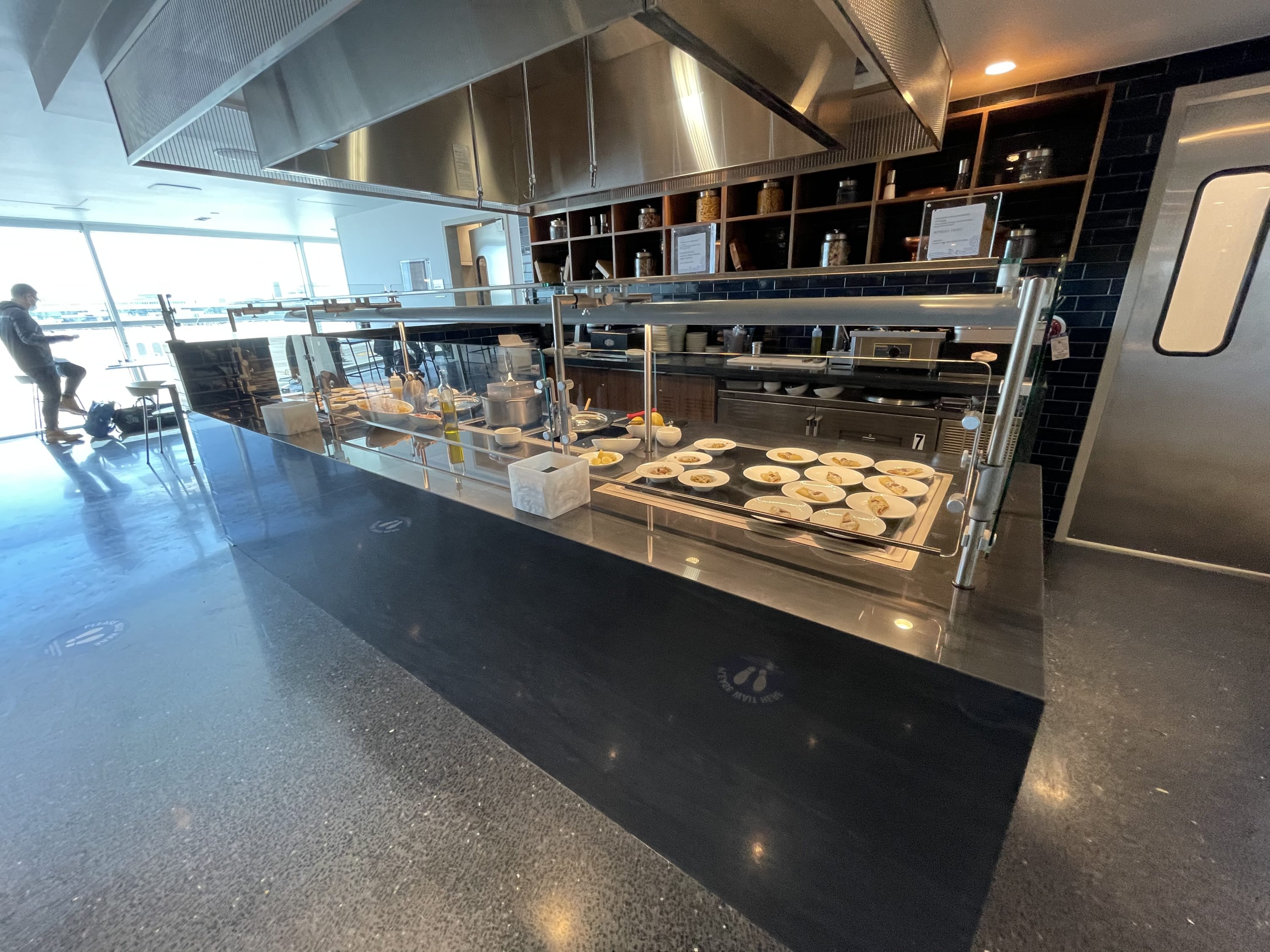 DEN Centurion Lounge Action Station