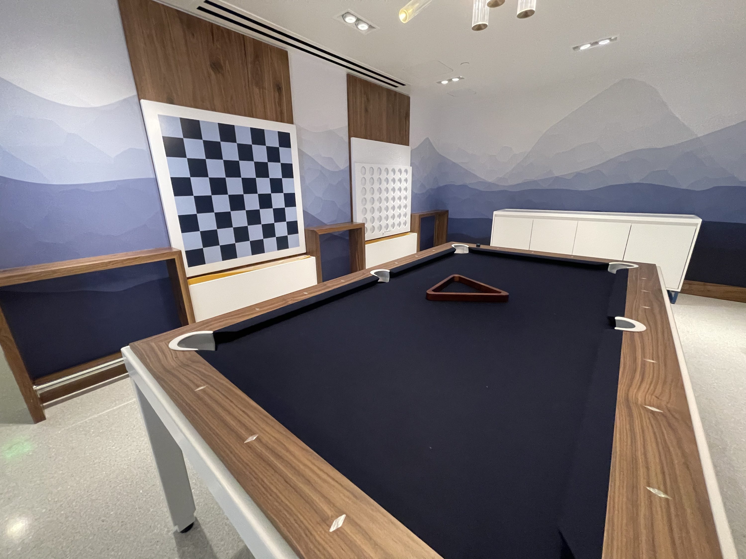 DEN Centurion Lounge Game Room