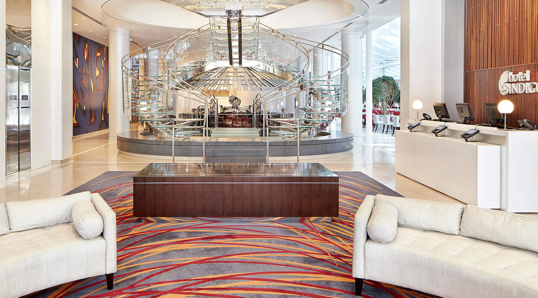Hotel Indigo Atlanta Downtown lobby