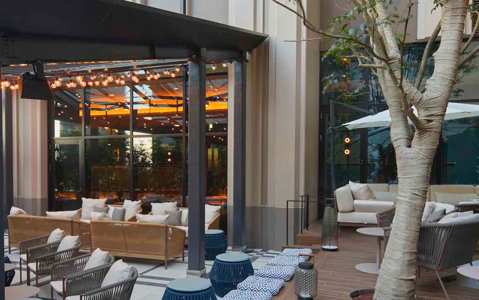 Kimpton Shinjuku Tokyo The District outdoor terrace