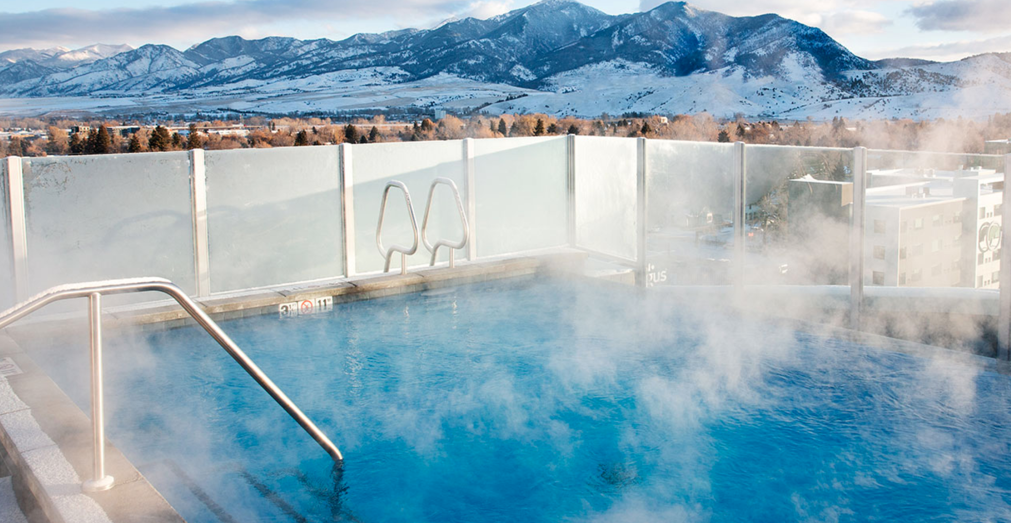 Rooftop Pool at Kimpton Armory Hotel Bozeman