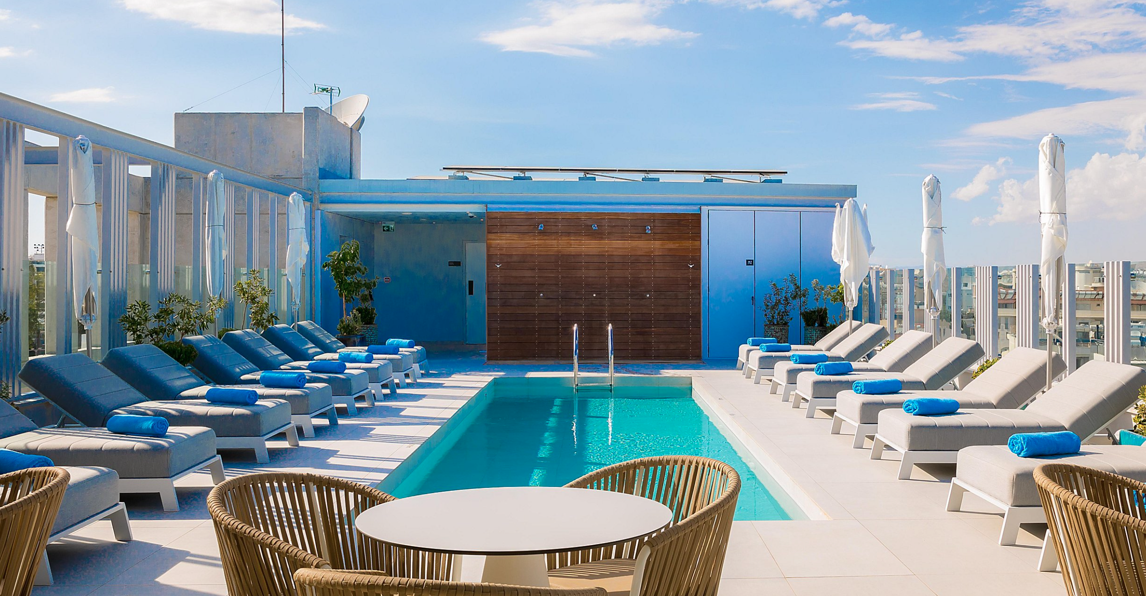 Rooftop pool at Hotel Indigo Larnaca