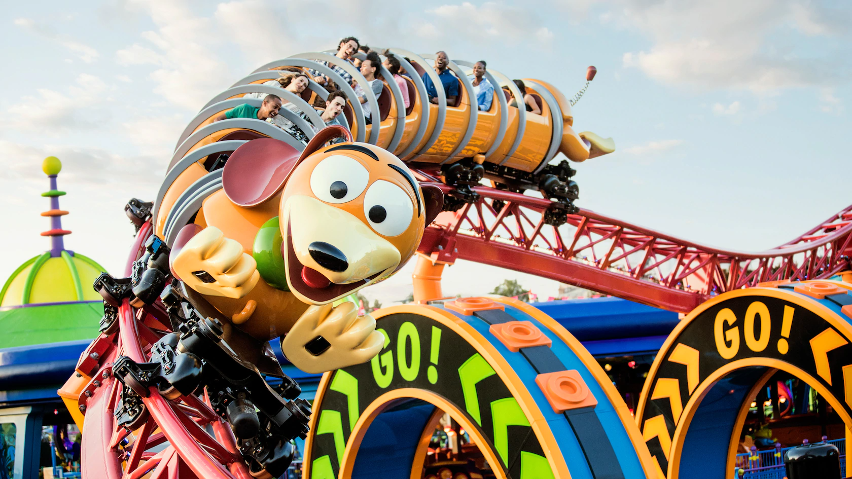 Slinky Dog Dash rollercoaster Disneys Hollywood Studios