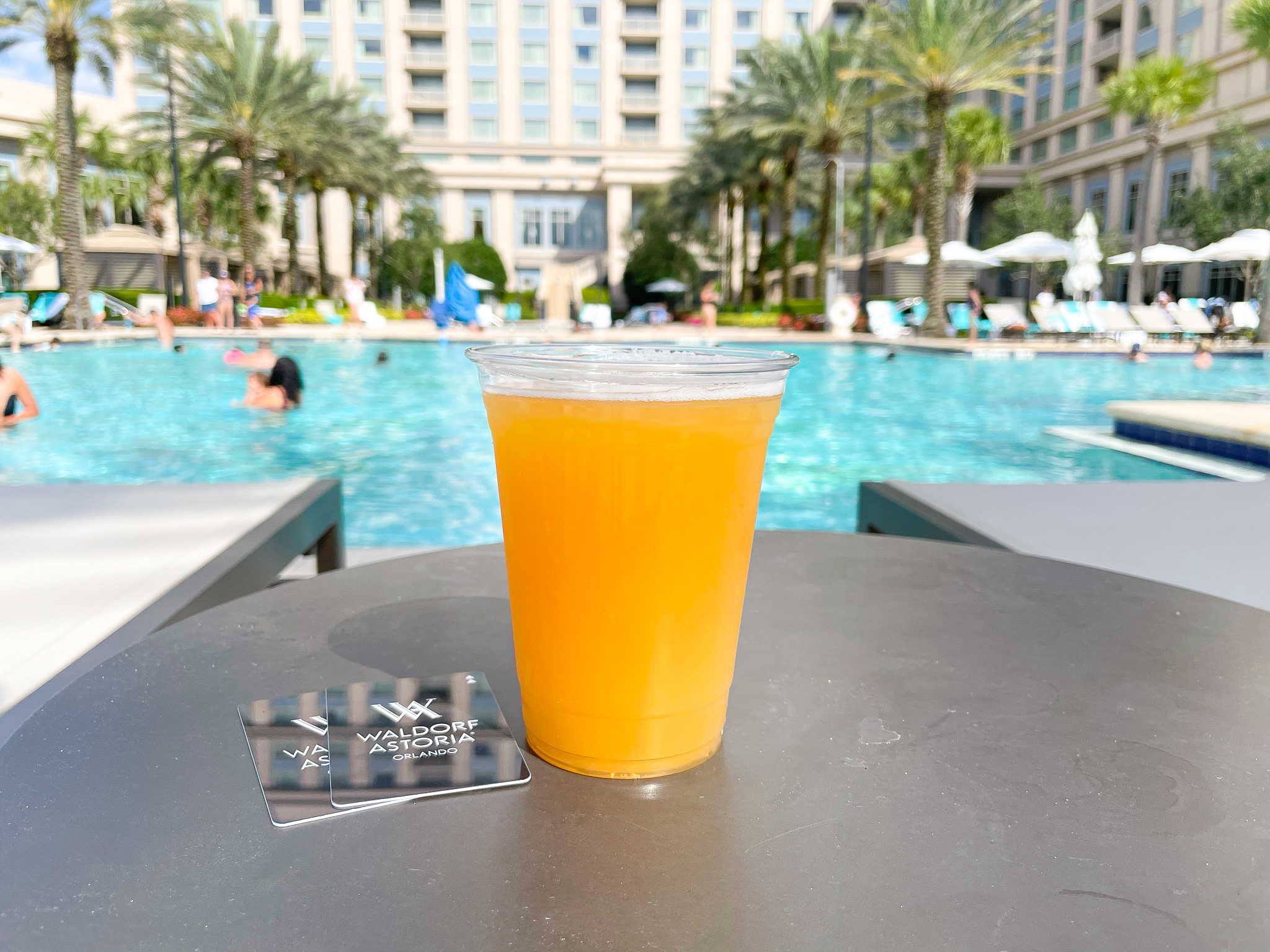 Waldorf Astoria Orlando Aquamarine IPA beer