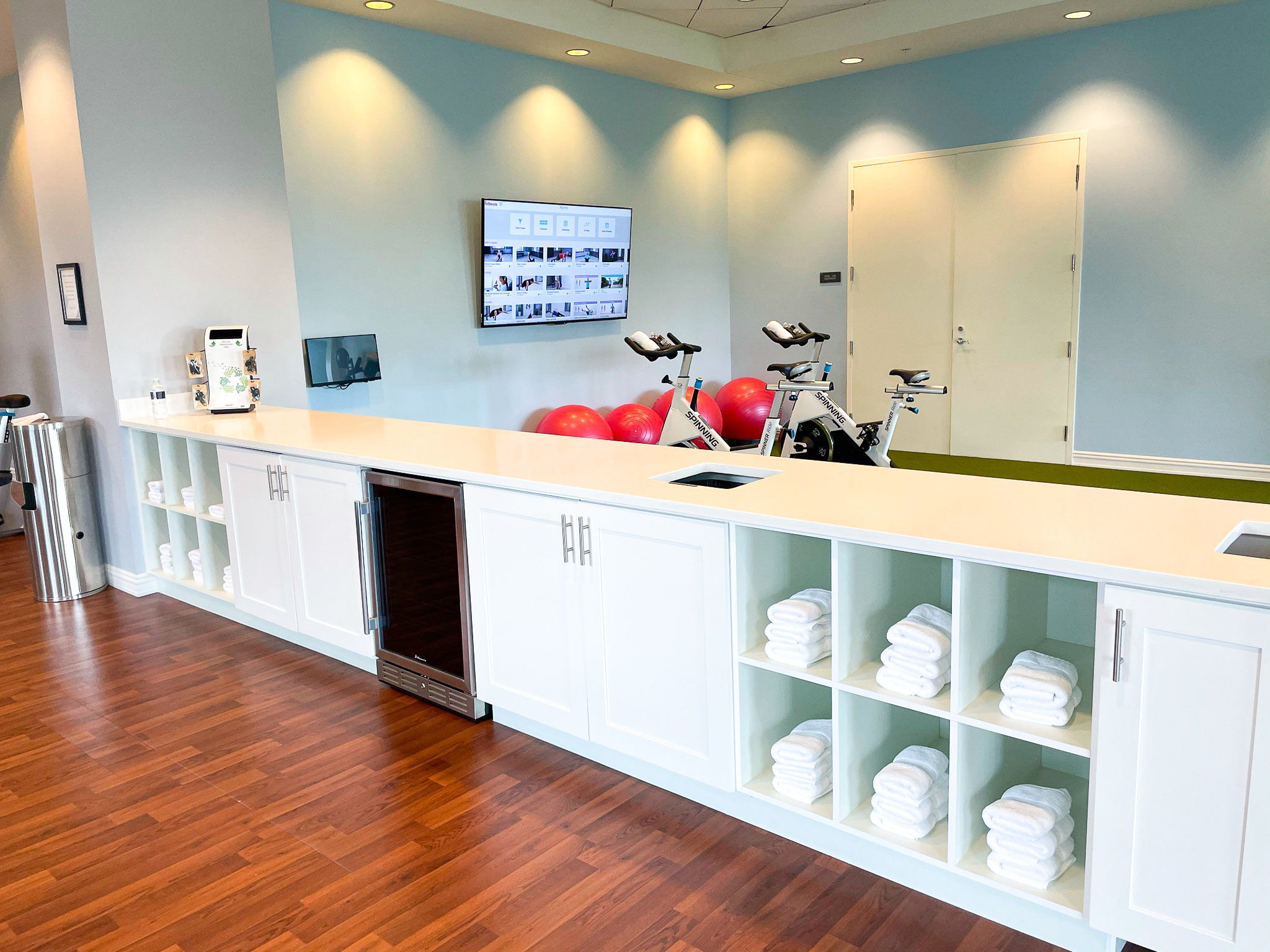 Waldorf Astoria Orlando Fitness Center towels