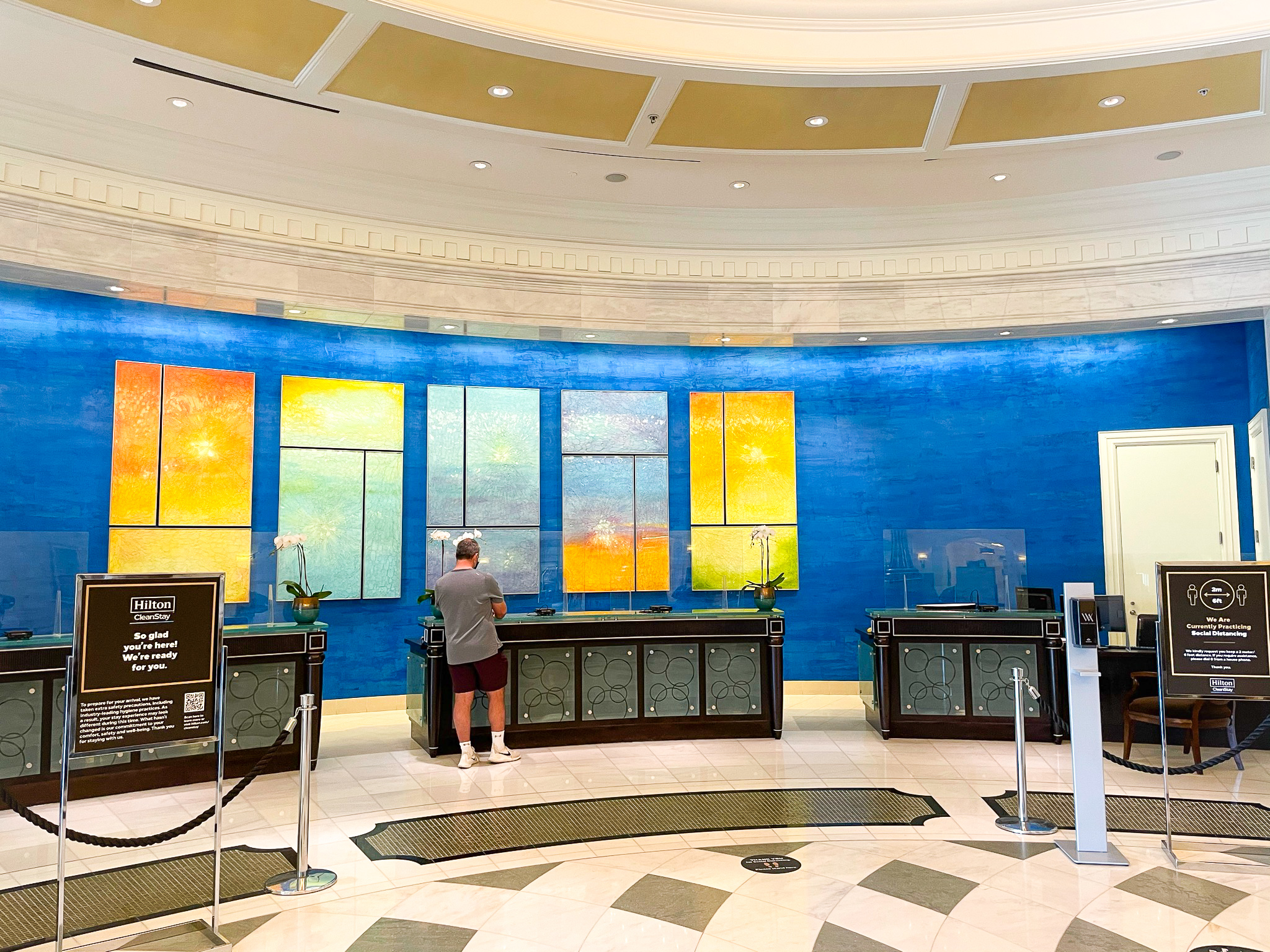 Waldorf Astoria Orlando Front Desk