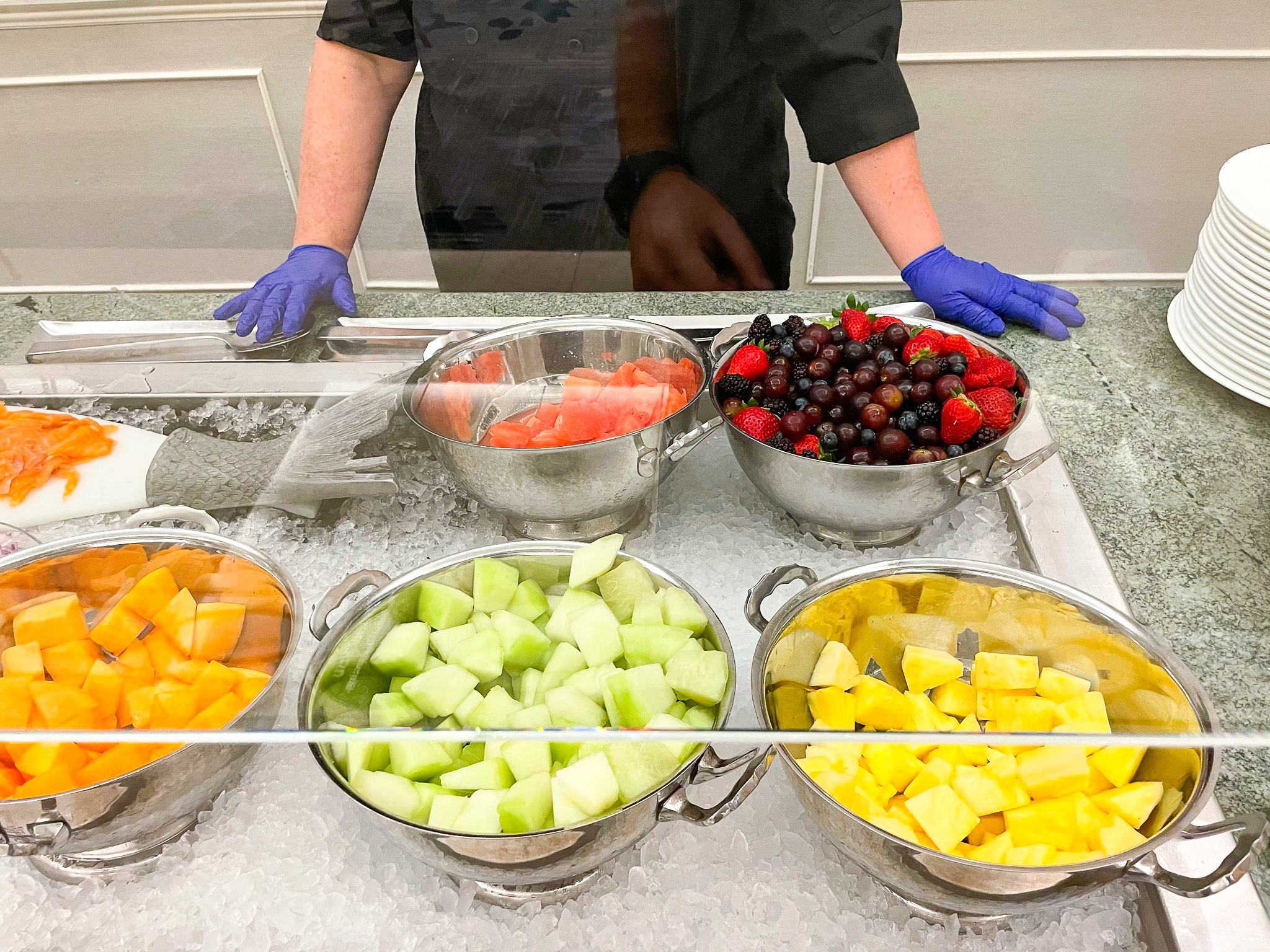Waldorf Astoria Orlando breakfast fruit salad