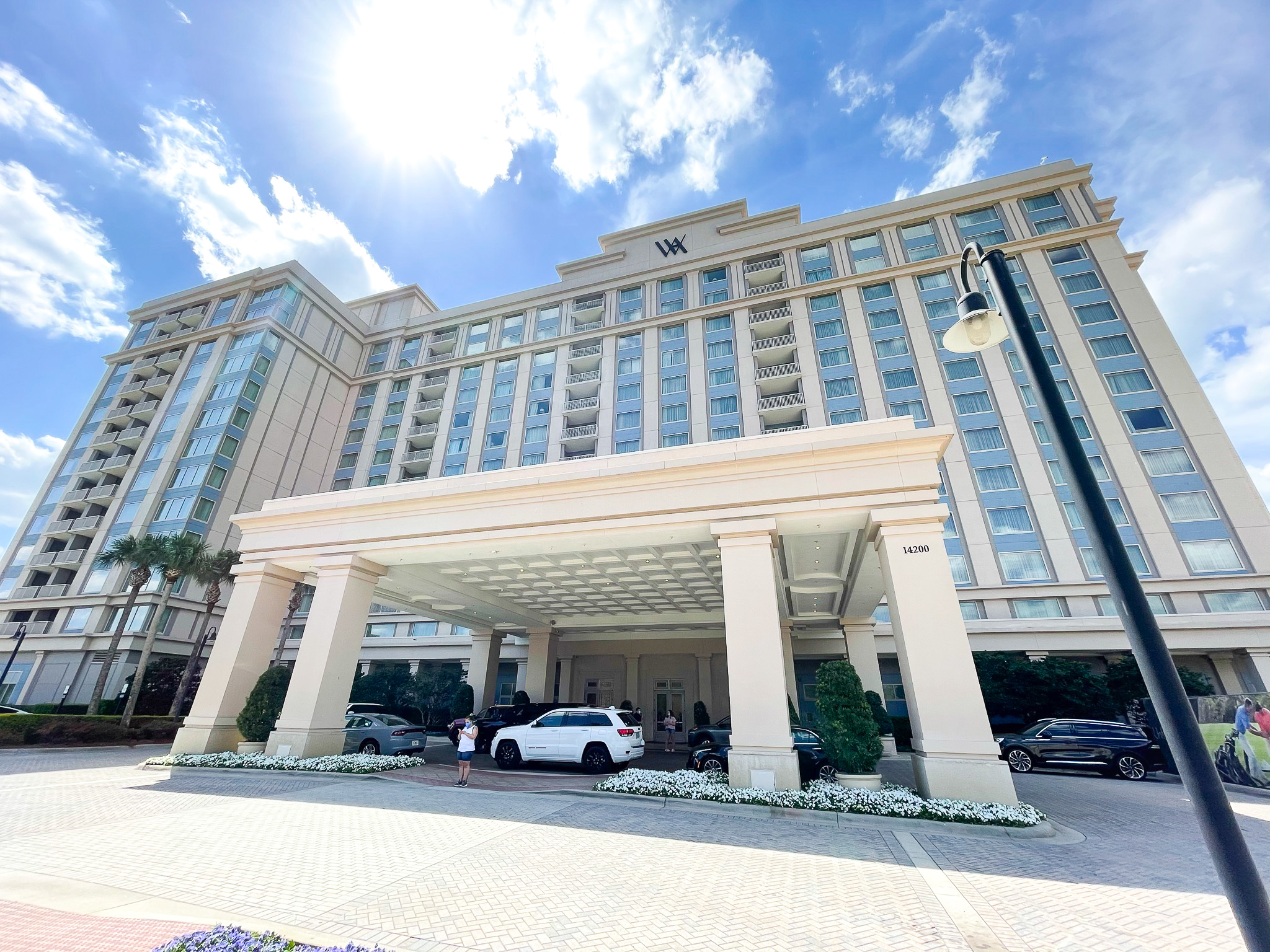 Waldorf Astoria Orlando entrance