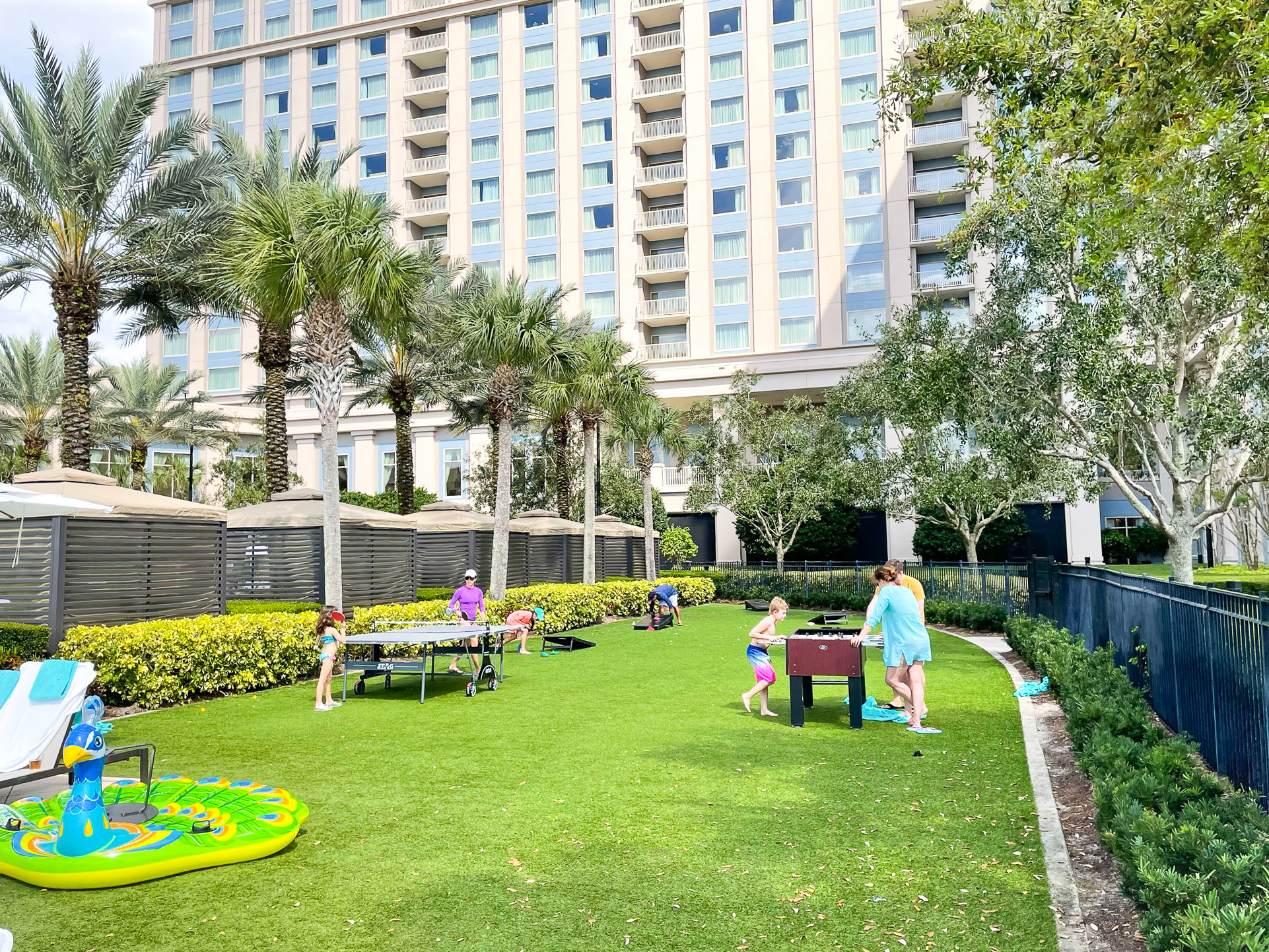 Waldorf Astoria Orlando outdoor games