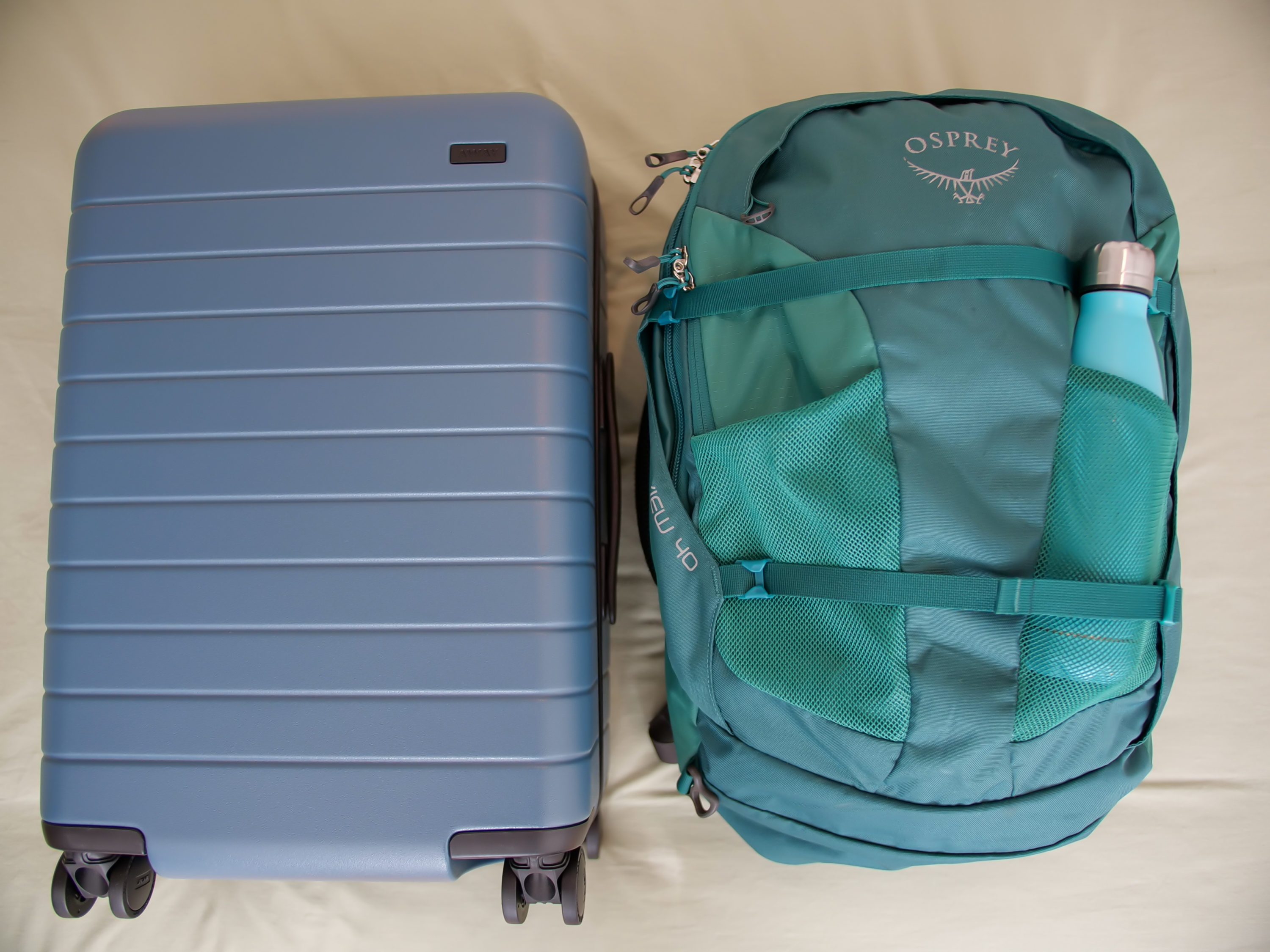 Backpack or suitcase