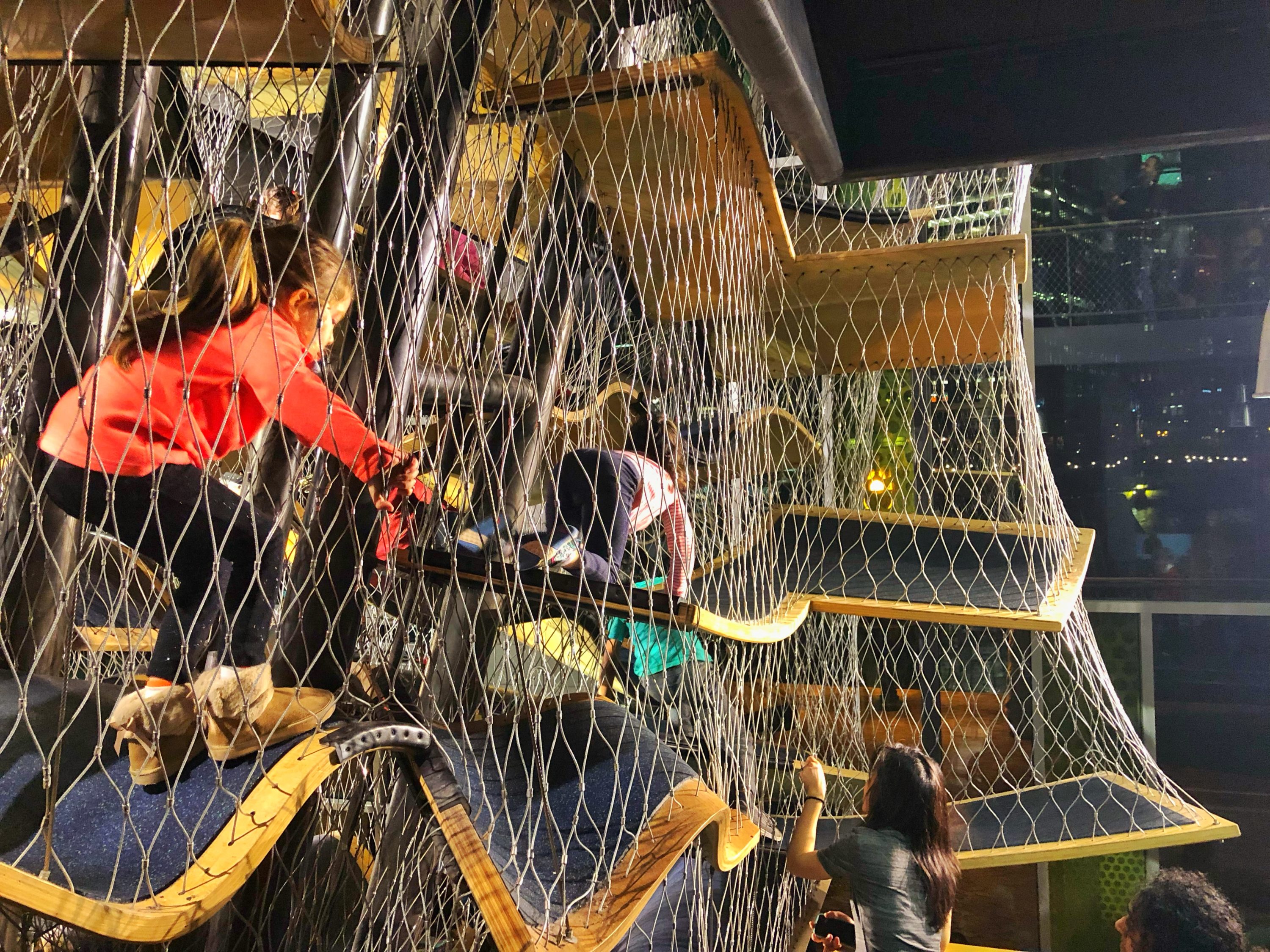 Boston Childrens Museum climbing structure