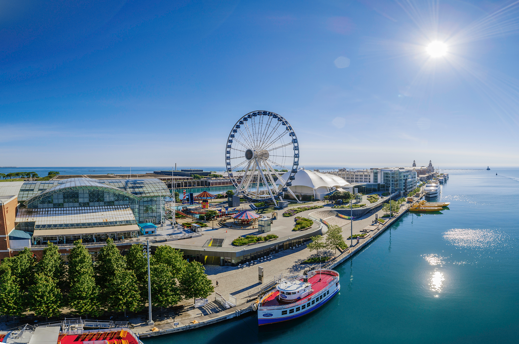 Centennial Wheel at Navy Pier Chicago