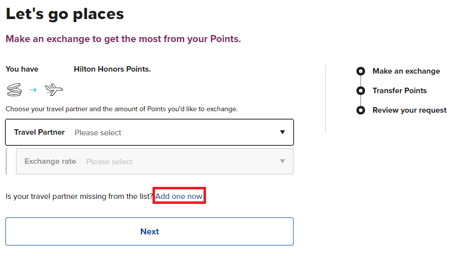 Hilton Honors Is your travel partner missing from the list