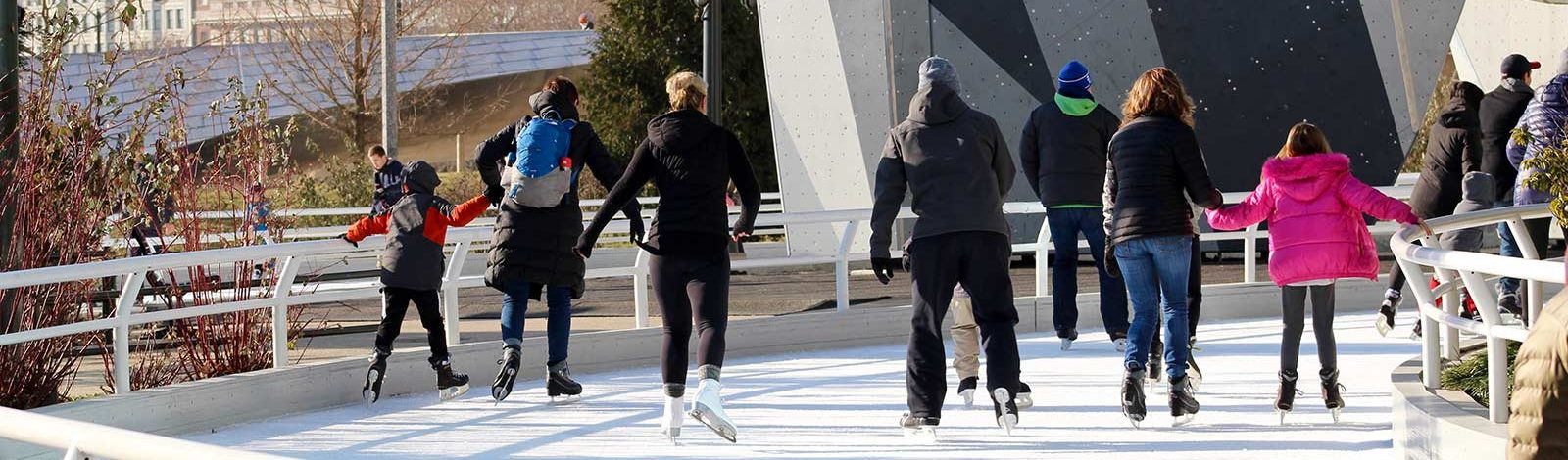 Ice Skating Ribbon at Maggie Daley Park in Chicago
