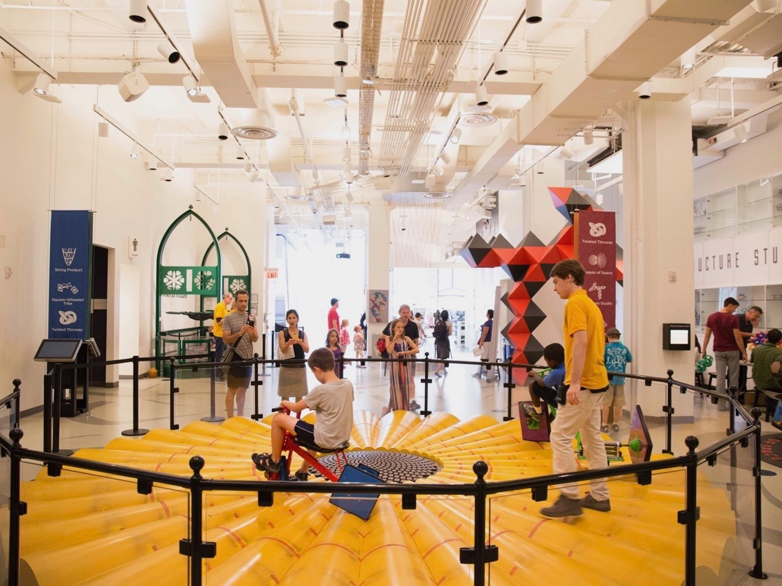 Museum of Math squared tricycle