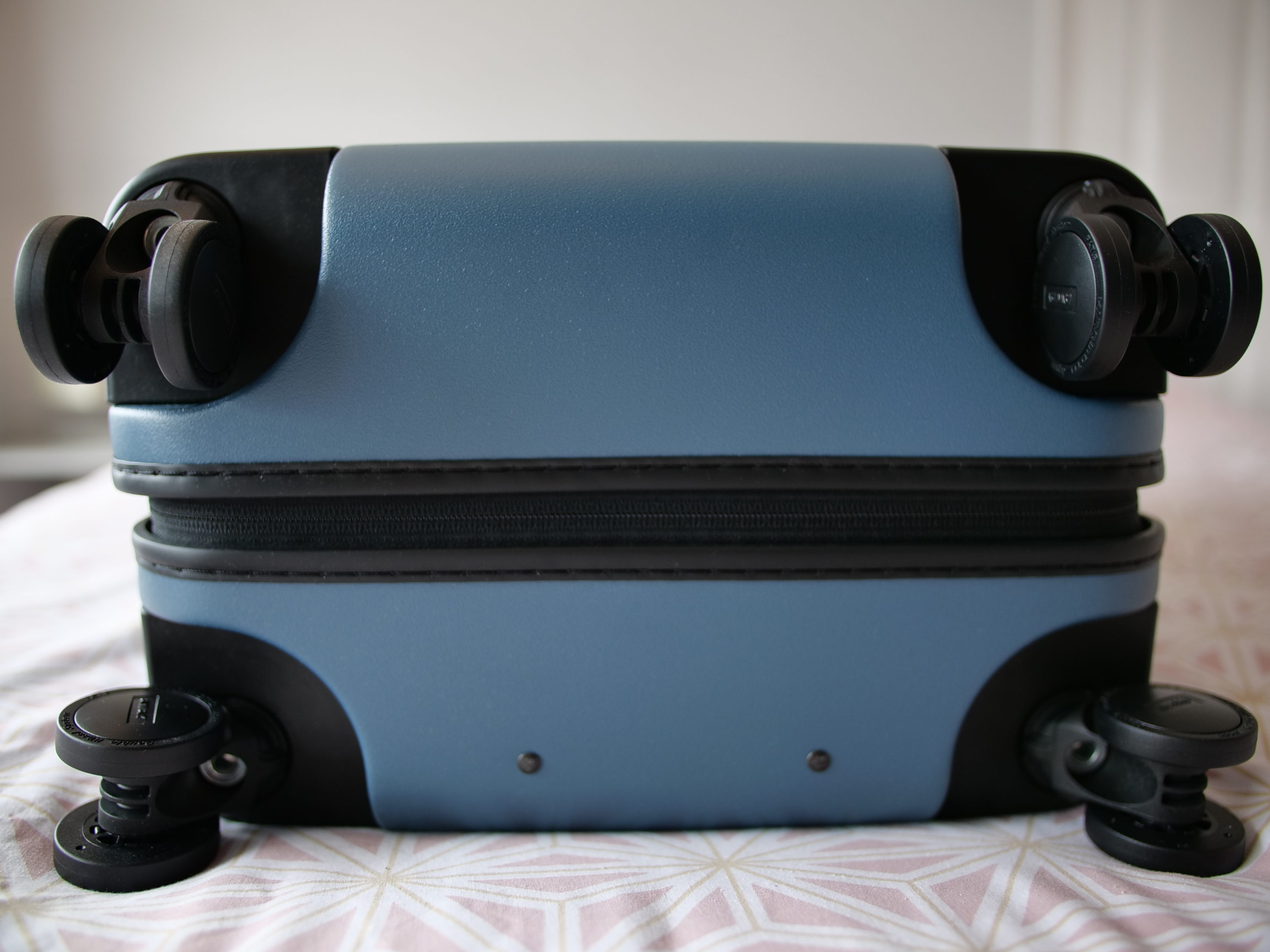Away luggage wheels