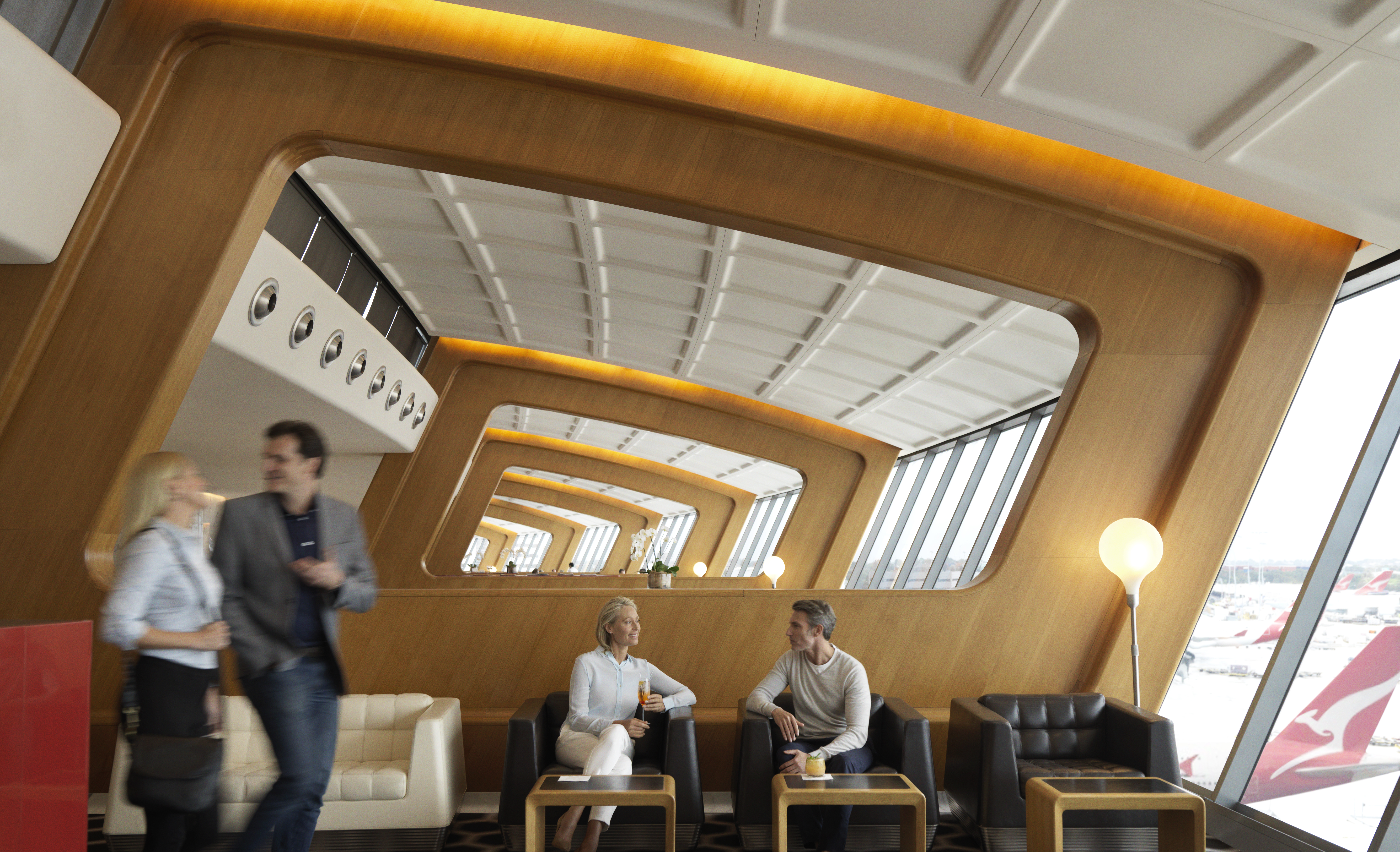 Qantas First Lounge Sydney Qantas First Lounge Sydney