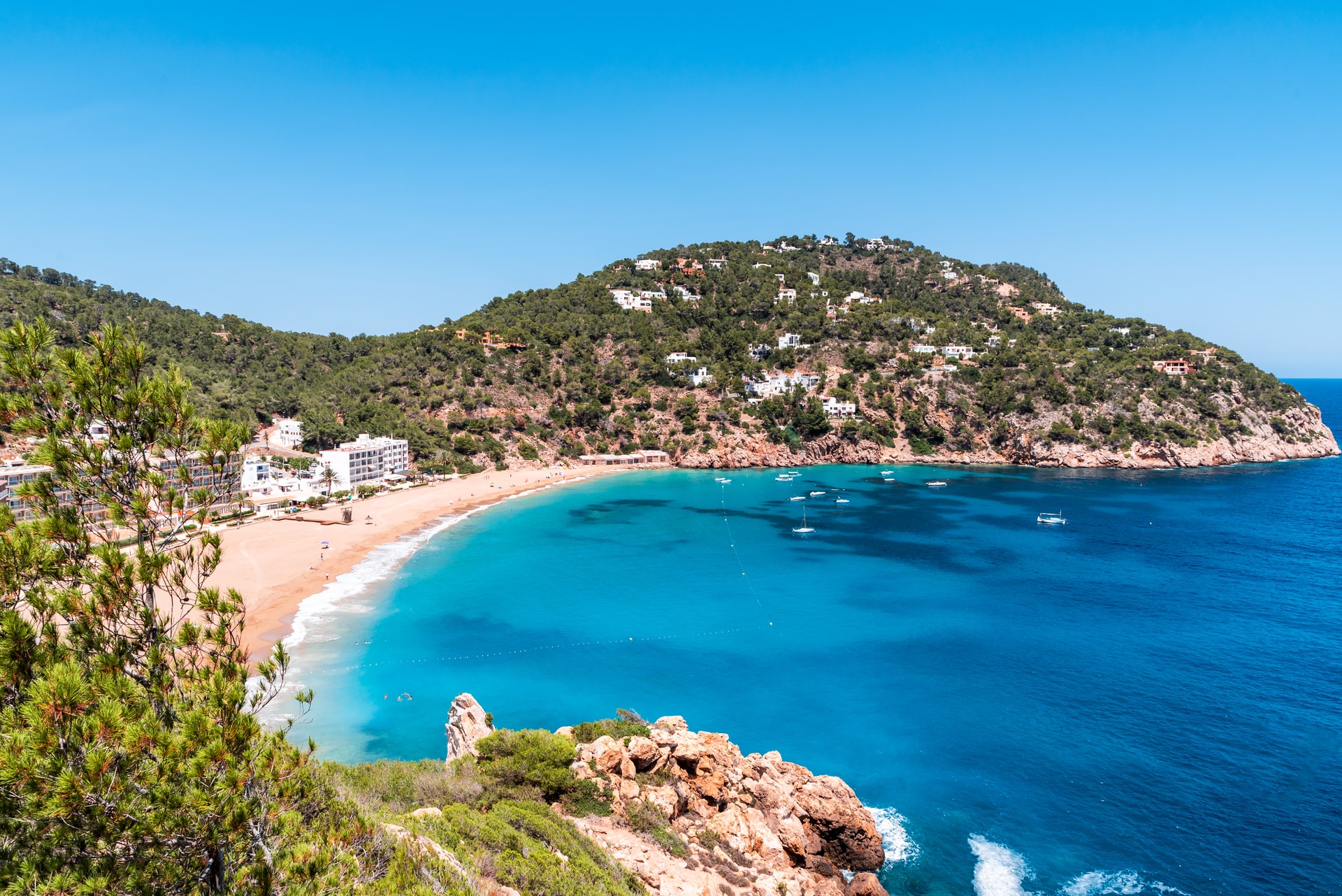 Cala San Vincente Ibiza Spain